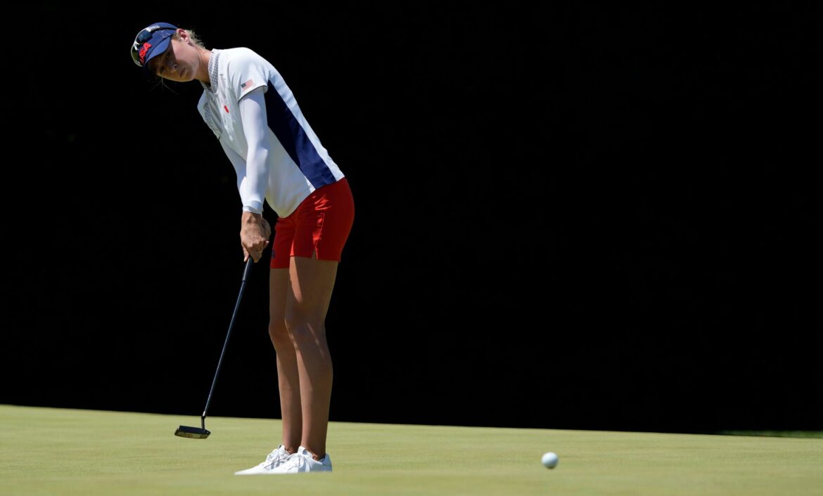 US-Golfstar Nelly Korda bei Olympia-Start mit in der Spitze