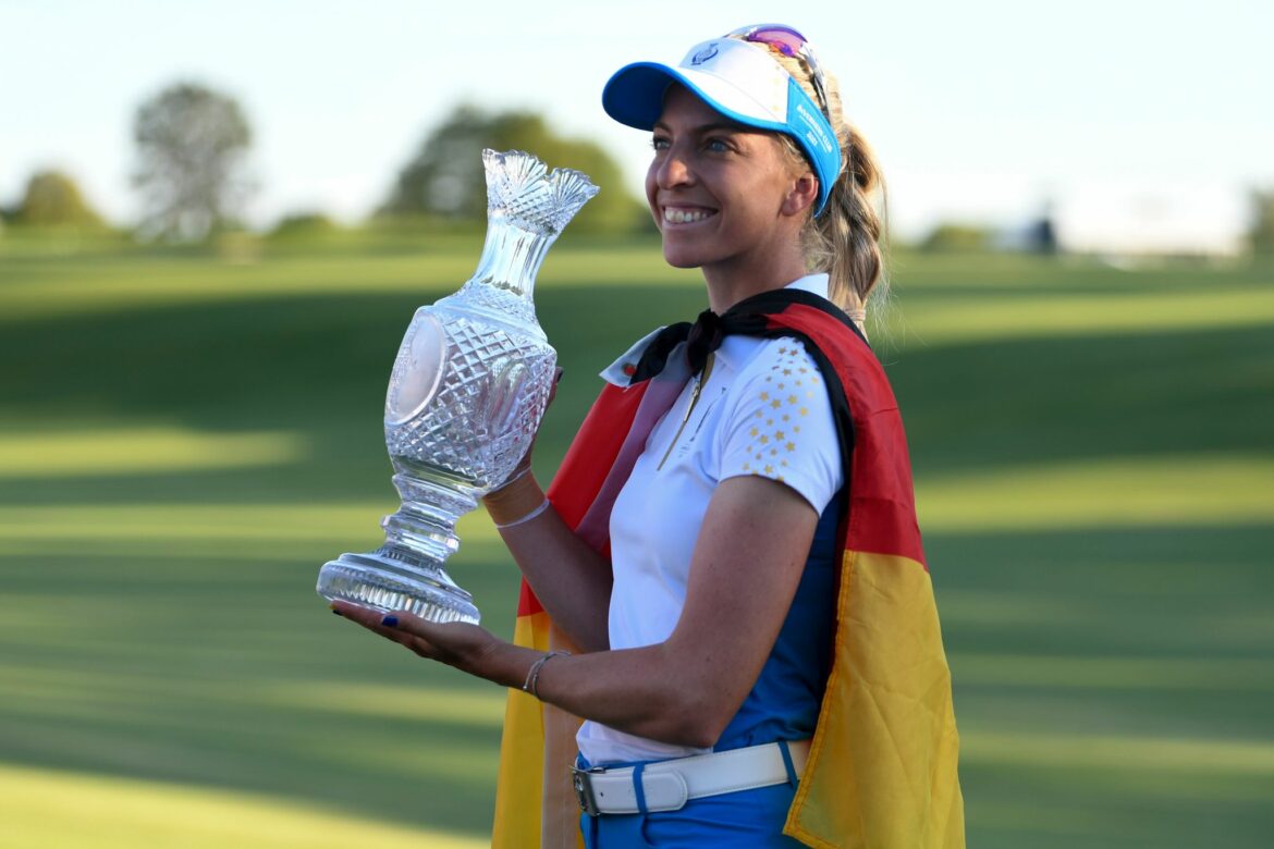 Europas Golferinnen gewinnen erneut den Solheim Cup