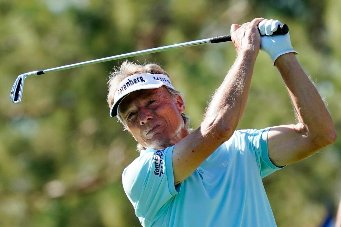 Senioren-Tour: Golfer Langer zum sechsten Mal an der Spitze