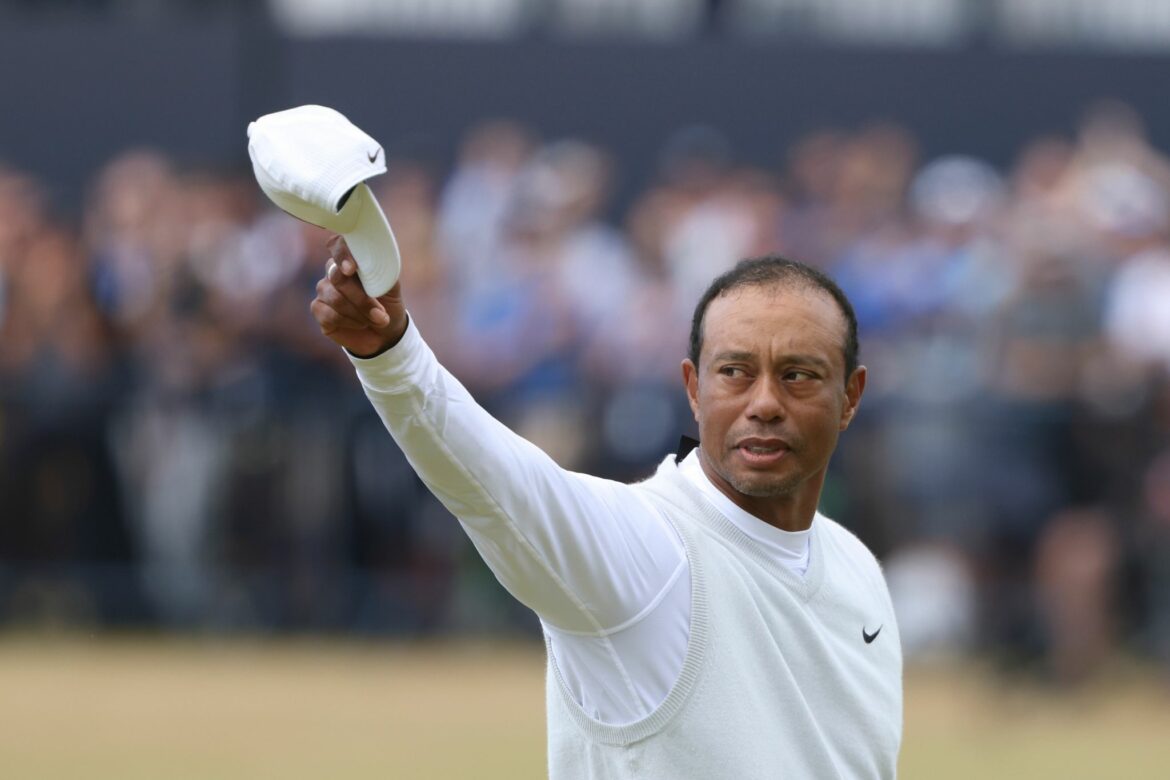 Emotionales Aus: Golfstar Woods chancenlos in St. Andrews