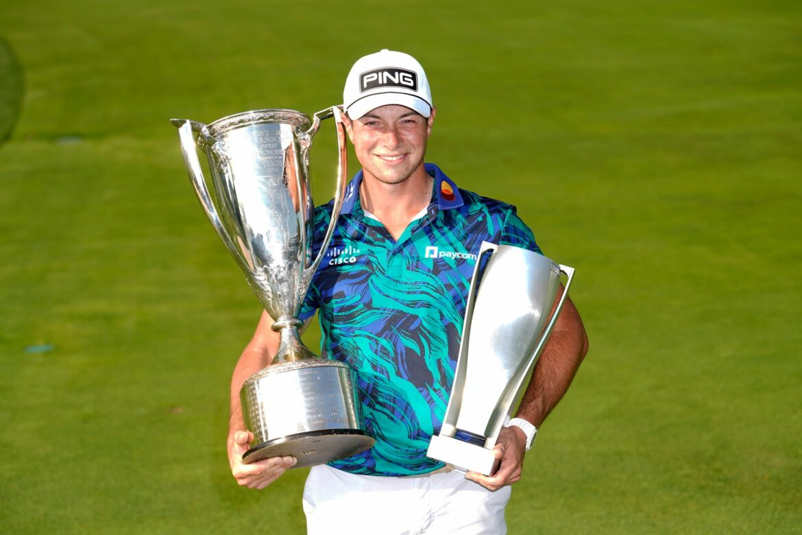 Mit Platzrekord zum Ryder Cup: Hovland siegt auf PGA-Tour