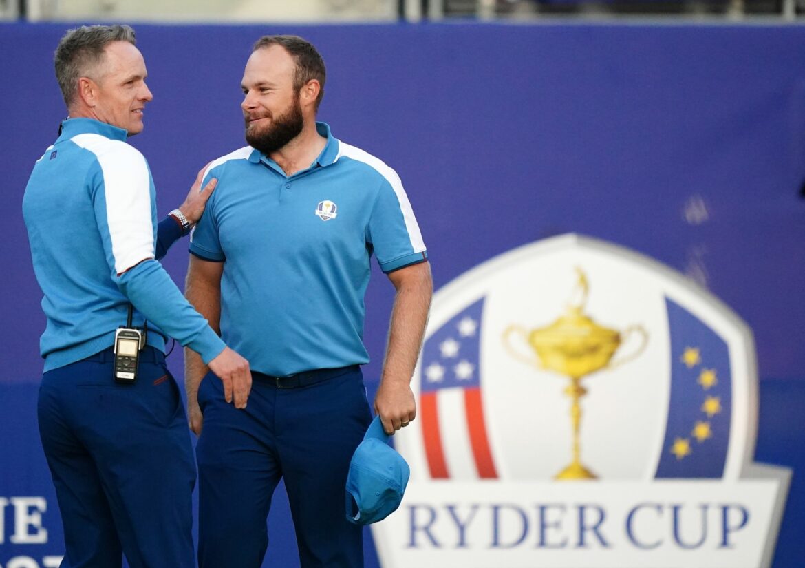 44. Ryder Cup: Europas Golfer jubeln nach Tag eins