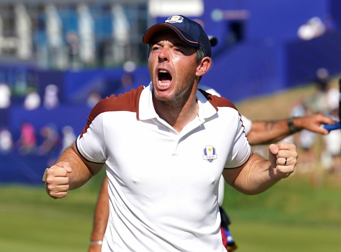 44. Ryder Cup: Europas Golfstars mit Teamgeist auf Titelkurs