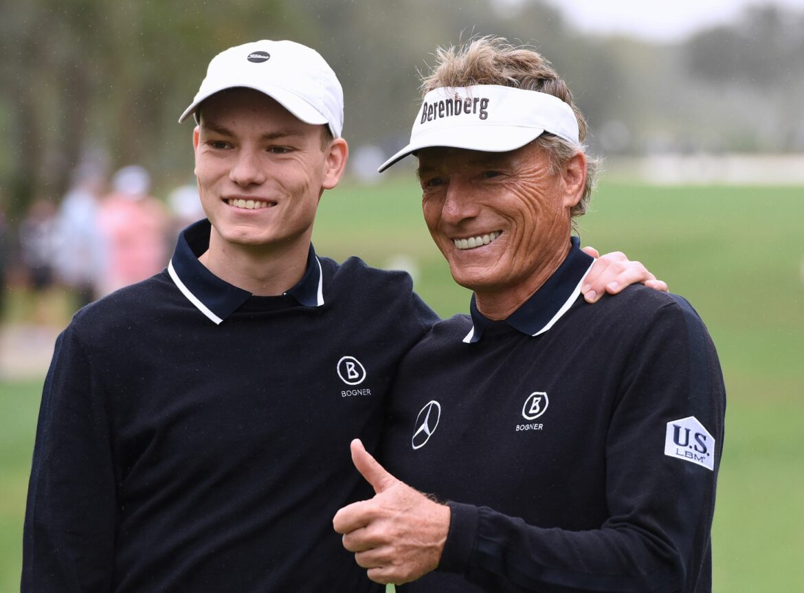 Besser als die Woods: Langer gewinnt Turnier mit seinem Sohn