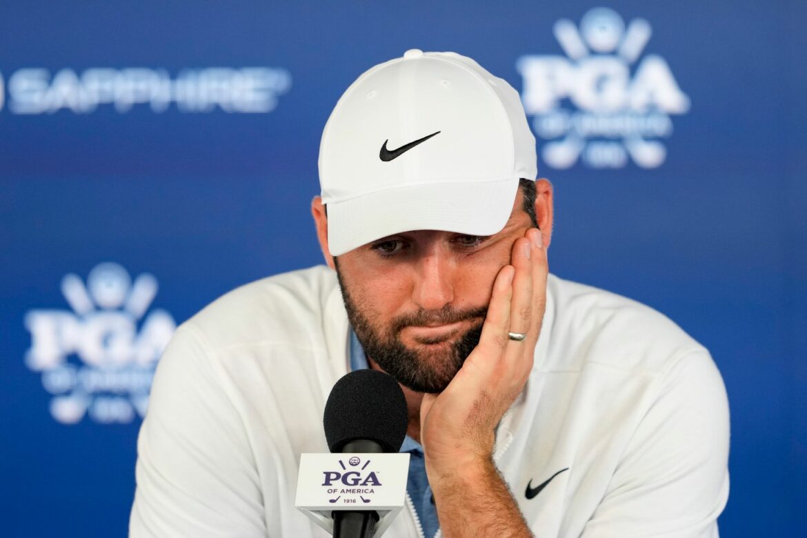 PGA Championship: Scheffler spielt nach Festnahme gutes Golf